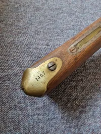 Originalt fuldskæfte til 1848 tapriffel