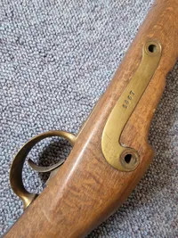 Originalt fuldskæfte til 1848 tapriffel