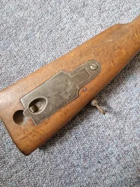 Originalt fuldskæfte til 1848 tapriffel