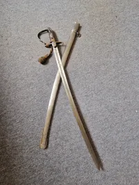 Original Dansk Artilleri sabel model 1869
