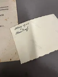 Originalt urkunde sårettegn 3 og foto