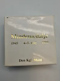 Original mindemønt af finsølv - befrielsen