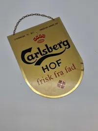 Originalt Carlsberg hof skilt