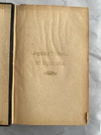 Original dansk bibel - 1891