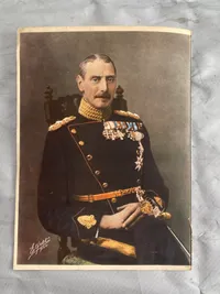 Originalt Kong Chr X lot - bemærk gipspladen
