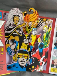 Sjælden X-men pop-up tegneserie (3D)