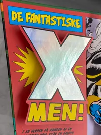 Sjælden X-men pop-up tegneserie (3D)