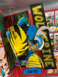 Sjælden X-men pop-up tegneserie (3D)