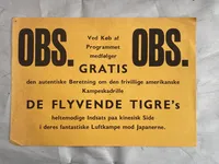 Original dansk biograf flyer fra 1960’erne
