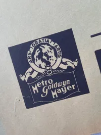 Original dansk biograf plakat fra 1950’erne - stor størrelse