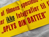 Sjælden biograf flyer fra 1950’erne fra en af de mere frække film