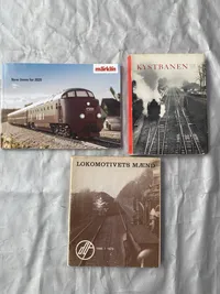 Lot opslagsværker - jernbaner mm.