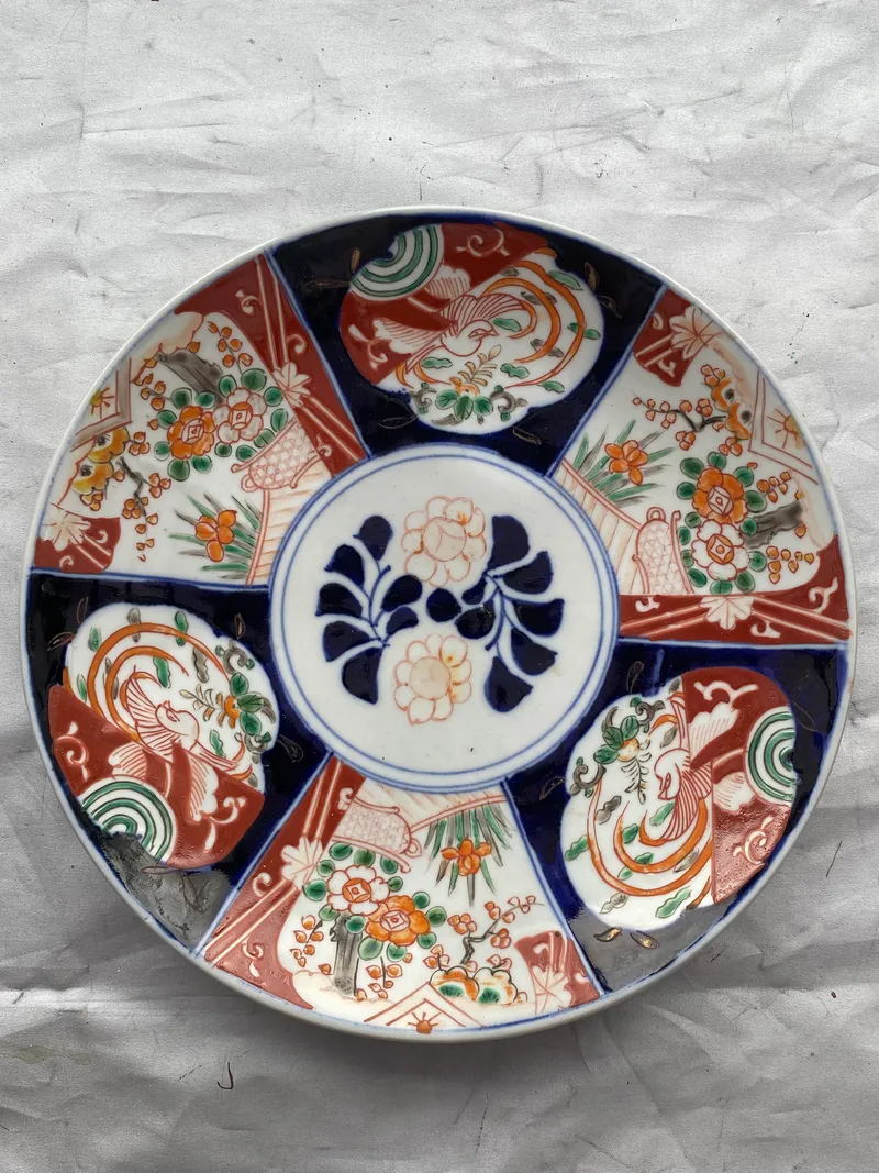 Originalt japansk fad fra Meji perioden (1867-1912)