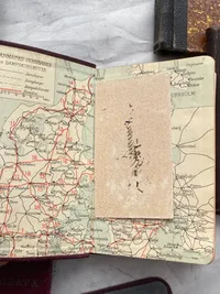 Lot regnskabsbøger og lommekalendre fra ww2 perioden - bemærk at der er beskrevet om mørklægning mm i en af dem