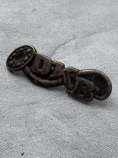 Original sølvnål - Danske Kvinders Beredskab - ww2