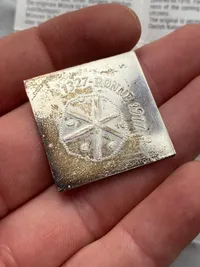 Rønne jubilæumsmønt 1327-1977 af Sterlingsølv (12,8 gram)
