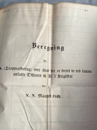 Sjælden original bog: Rescripter, Resulotioner og collegial breve - den danske krigsmagt til lands 1847-48