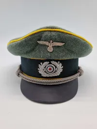Tysk Heer kasket - Postwar