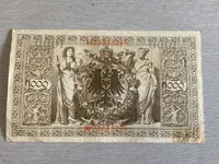 Original tysk pengeseddel fra 1920’erne