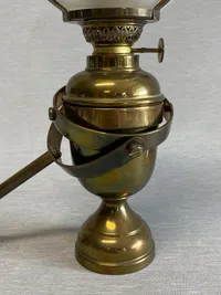 Skibs lampe til olie (Vippelampe)