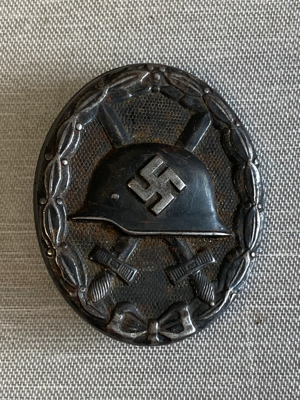 Originalt tysk sårettegn - sort