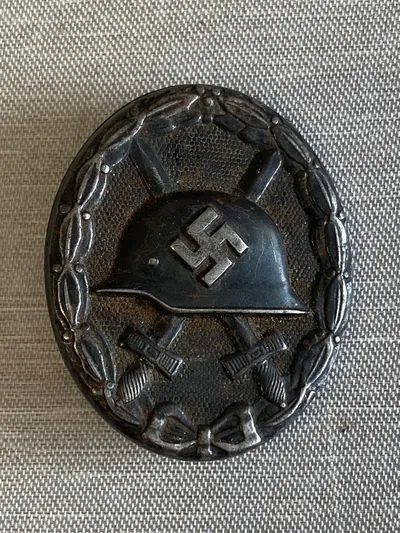 Originalt tysk sårettegn - sort