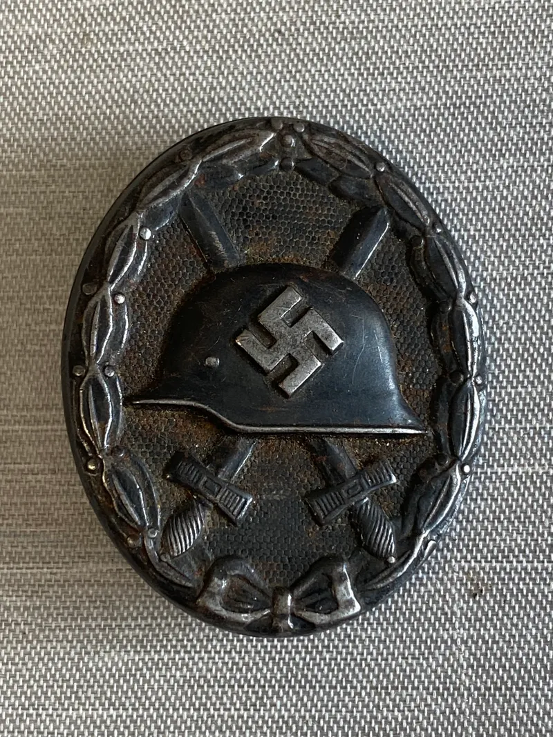 Originalt tysk sårettegn - sort