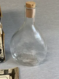 Original jubilæumsudgave af brændevinsflaske for enkeltmand model 1842
