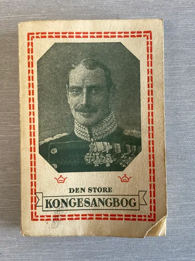 Originalt eksemplar af den store kongesangbog - ikke at sammenligne med den lille