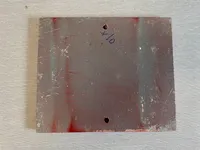 Originalt militært skilt - antageligvis fra stue på kaserne