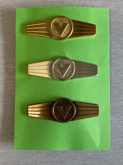 Originale tyske Bundeswehr metalmærker