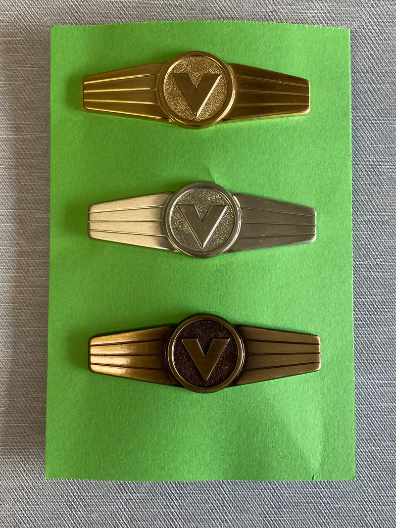 Originale tyske Bundeswehr metalmærker