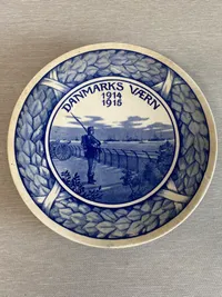 Original plakette - Danmarks værn 1914-1915