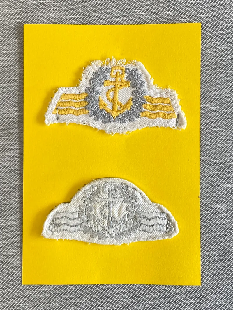 Originale tyske marine mærker - Bundeswehr