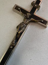 Ekstremt sjældent originalt kors for tysk feltpræst - ww2