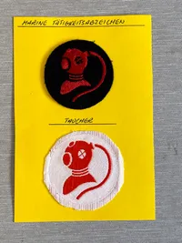 Originale tyske marine mærker - Bundeswehr (Sjældne)