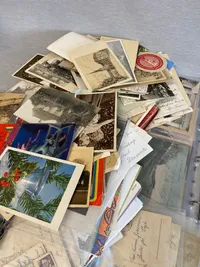 Kæmpe samling julekort og postkort fra start 1900 tallet til 1950’erne