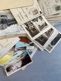 Kæmpe samling julekort og postkort fra start 1900 tallet til 1950’erne