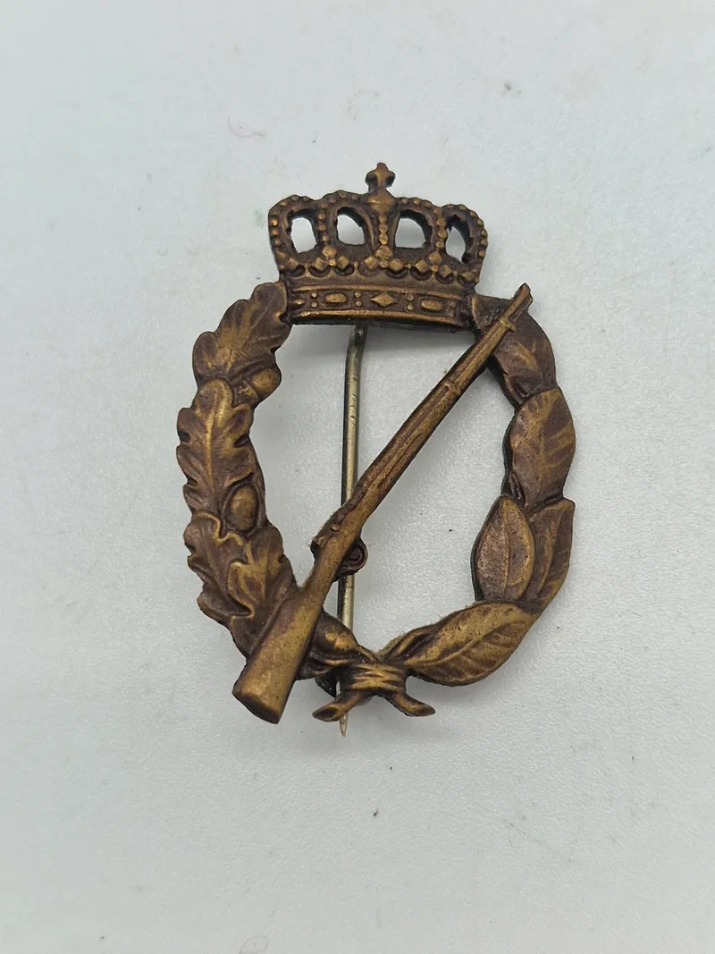 Originalt Skydemærke fra den Danske brigade i Sverige WW2
