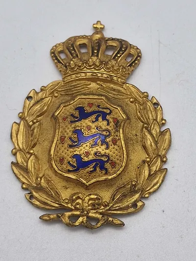 Originalt brystskjold fra Den Danske Brigade I Sverige WW2