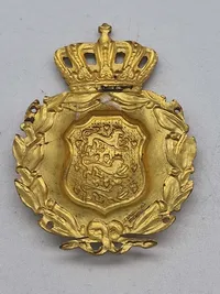 Originalt brystskjold fra Den Danske Brigade I Sverige WW2