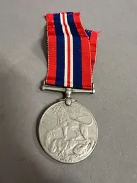 Original Engelsk WW2 medalje