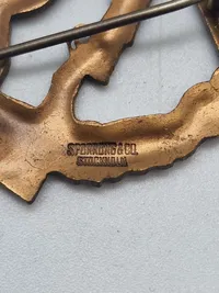 Originalt Skyttemærke fra Den Danske brigade i Sverige