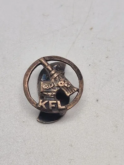 Original sølv pin Københavns frivillige luftværn