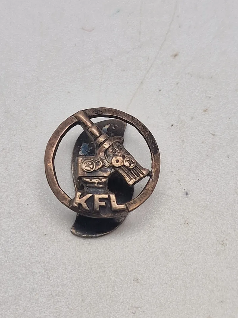 Original sølv pin Københavns frivillige luftværn