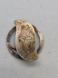 Original sølv pin Københavns frivillige luftværn