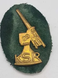 Originalt Sjældent Københavns Skytte og Rekyl korps mærke