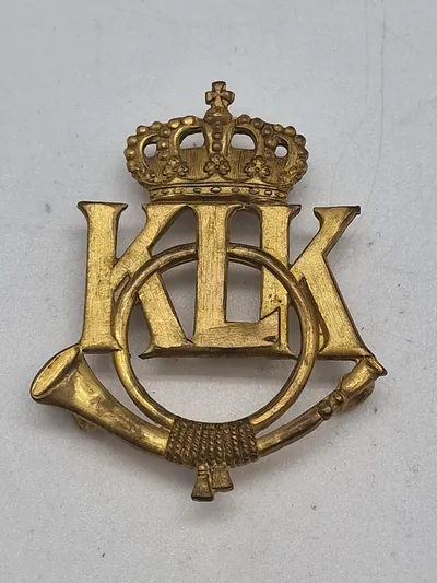 Originalt kongeligt livjæger korps mærke