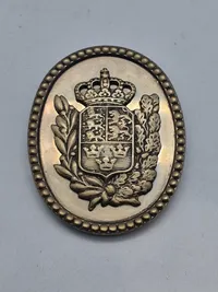 Originalt Livgarde bandoler skjold