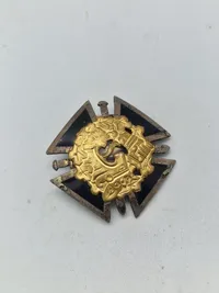 Originalt finsk reserveofficers skole badge
